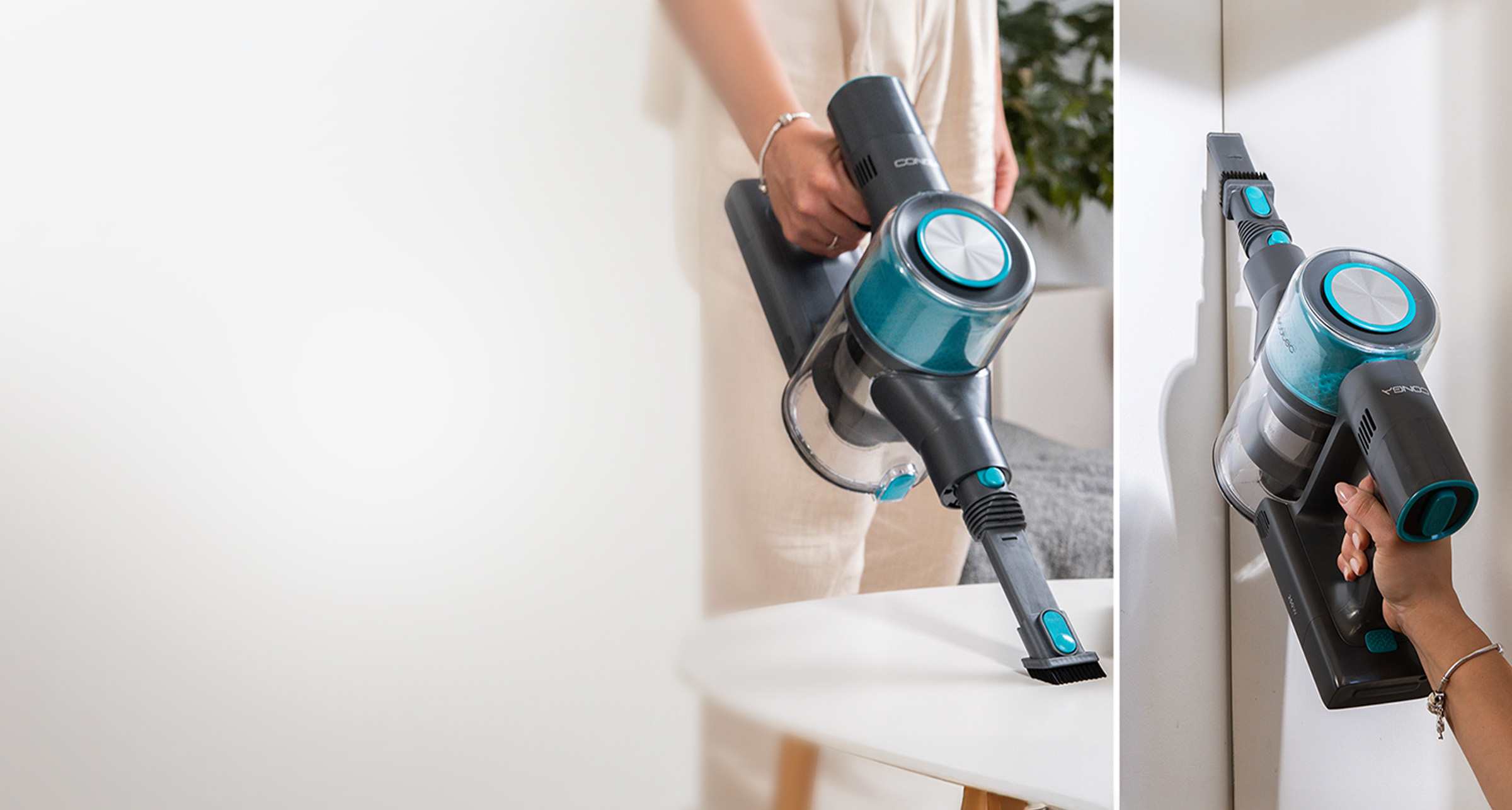 Cecotec Conga Rockstar P50 X Treme Elektrische Bezem Draadloos 80 Aw 20 000 Pa Bdlc Motor Met 265 W Gebruiksduur 50 Minuten In Eco Modus Gemengde Borstel Hairout Klitvrij Tank 1200 Ml 3237074769