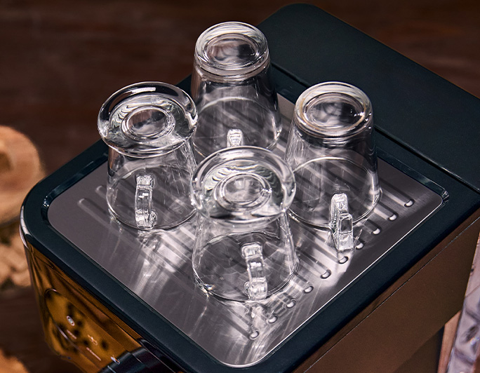 Mantén las tazas a temperatura perfecta