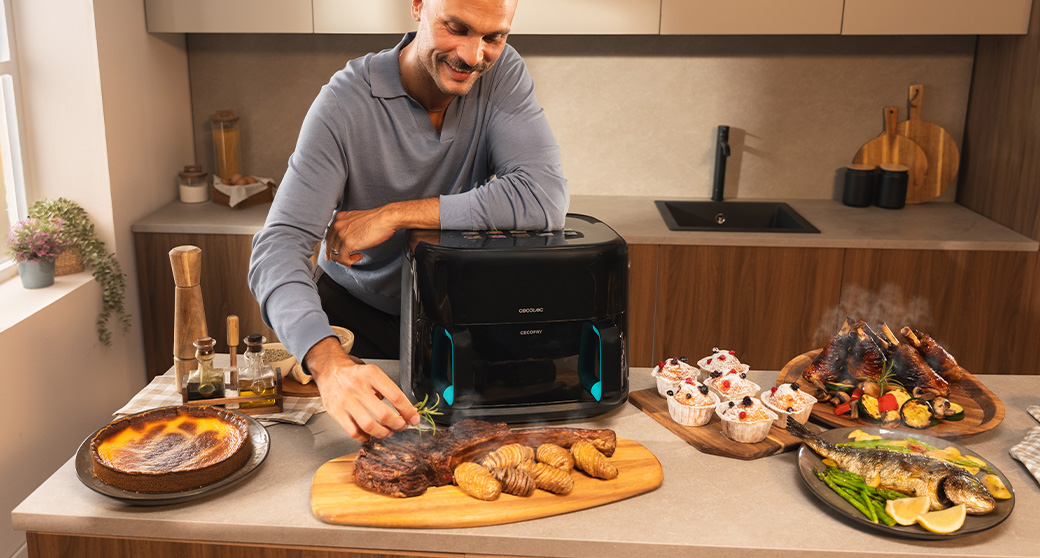 Parrilla, plancha y freidora