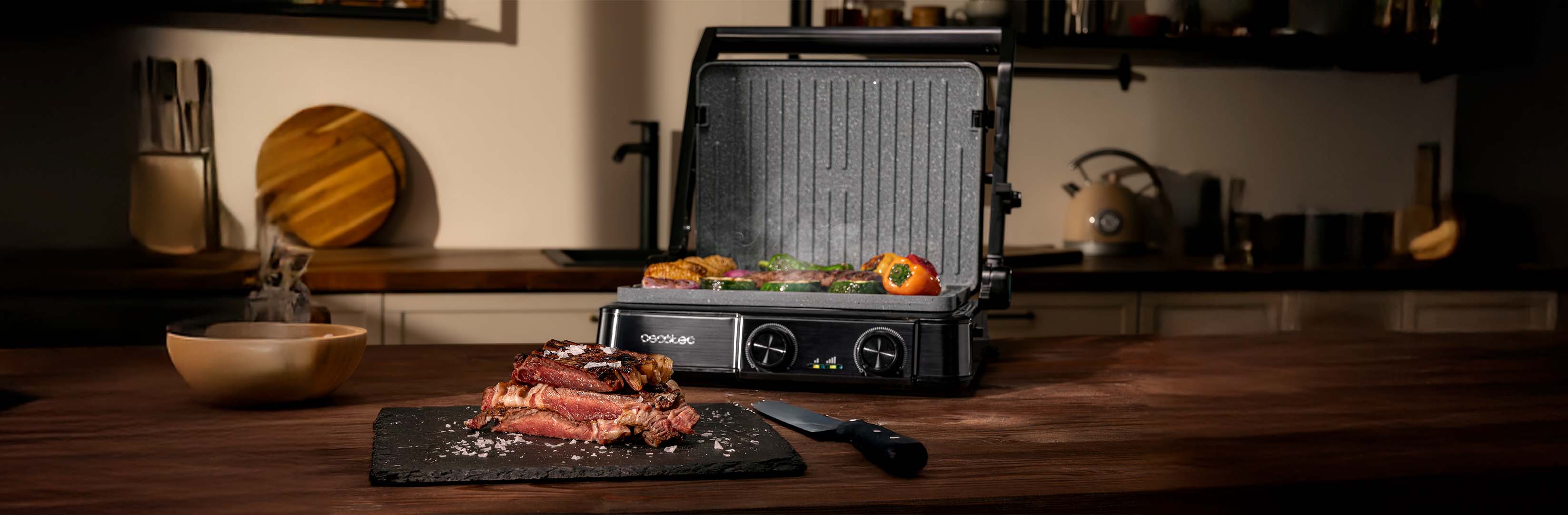 Deux côtés, deux températures