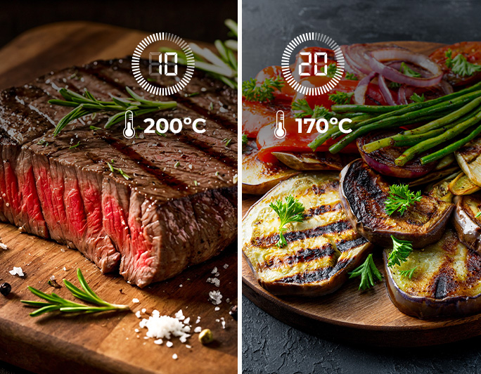 Cocción en perfecta sincronía 