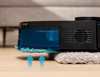 Eleva mopas, protege alfombras