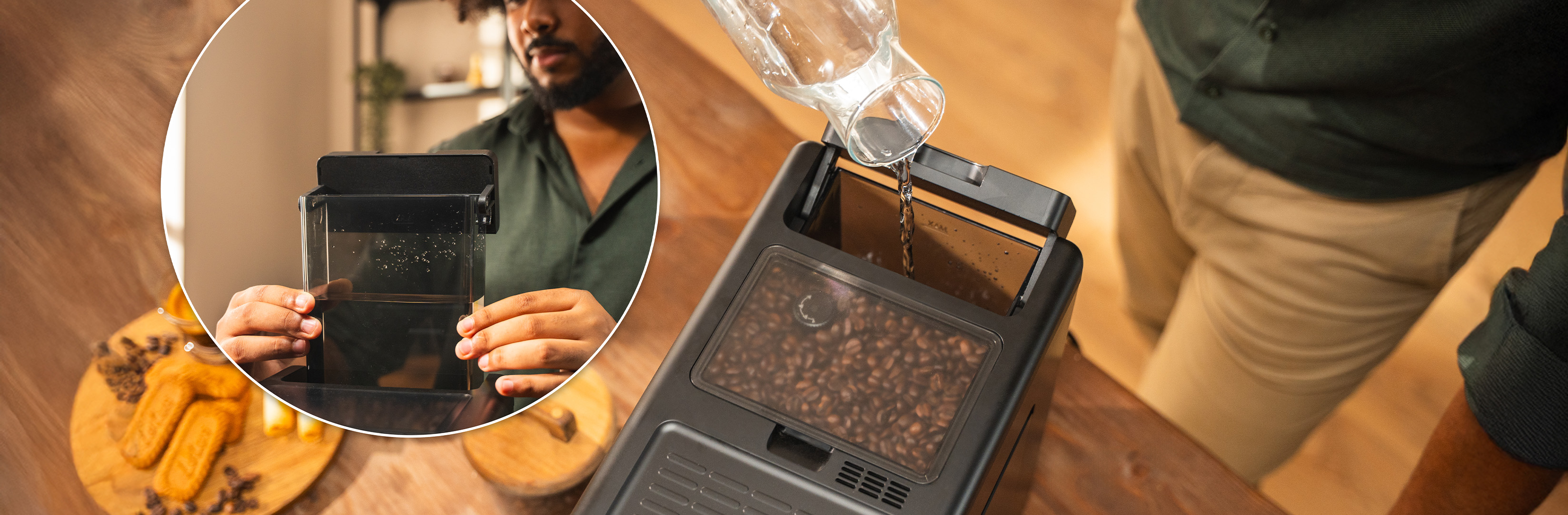 Más cafés, menos rellenados