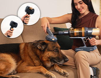 Spazzola il tuo cucciolo, proteggi il tuo pavimento