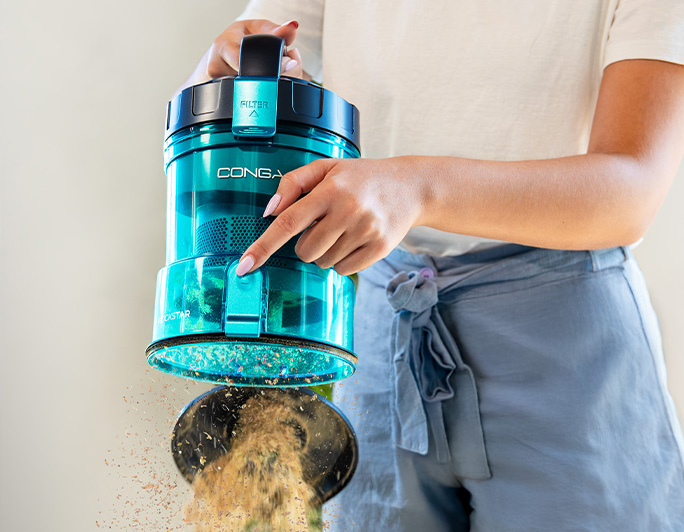 Mehr reinigen, weniger leeren