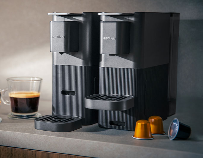 Se adapta a tu espacio y a tus tazas