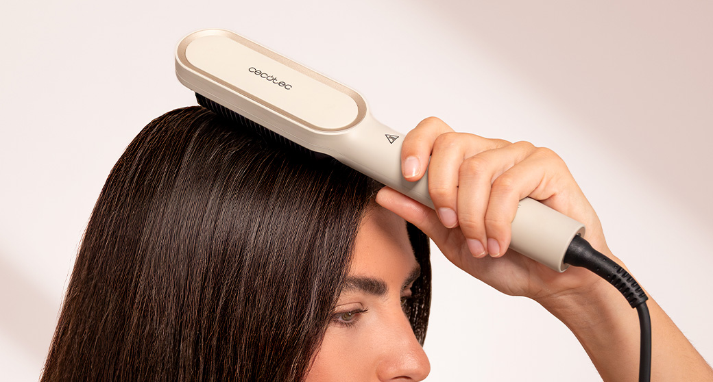 Máxima segurança, alisamento anti-queimaduras